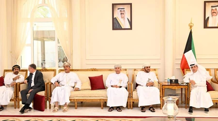 Omani Officials Offer Condolences On The Death Of Late Emir At Kuwaiti Embassy