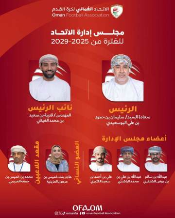 Sayyid Suleiman Al Busiadi Elected New Oman Football Association Chairman