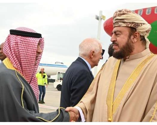 HH Sayyid Asa’ad Arrives In Belgium