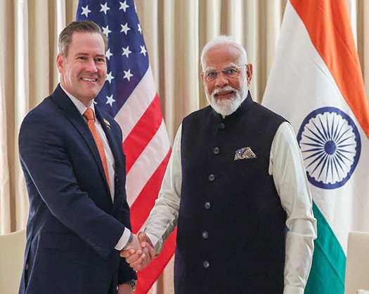 PM Modi, US NSA Mike Waltz Hold Discussion On Deepening Strategic Ties