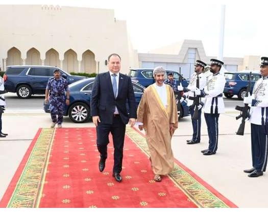 Prime Minister Of Belarus Leaves Oman