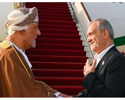 President Of Iran Leaves Oman