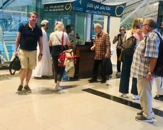 Salalah Airport Welcomes 437 European Tourists: MHT