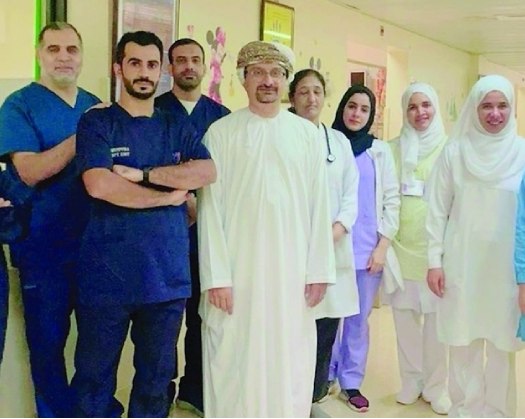 Rustaq Hospital Treats Child With Gastric Wall Vein Bleeding