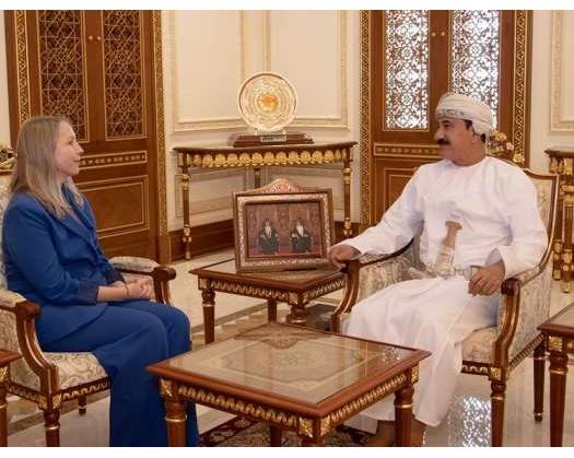 Royal Office Minister Bids Farewell To Ambassador Of Netherlands