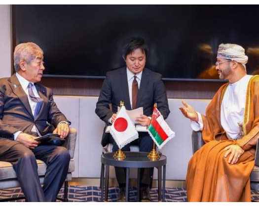 Oman's Foreign Minister, Japanese Counterpart Hold Bilateral Meeting