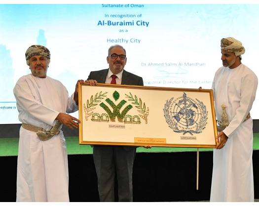 Al Buraimi Healthy City Included On WHO's Sustainability List