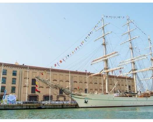 Shabab Oman II Docks At Genoa Port