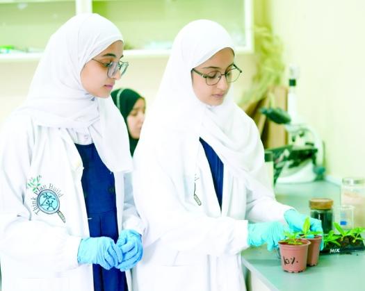 Bahla Students Create Fertiliser From Expired Milk
