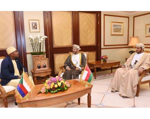 HM The Sultan Receives Written Message From President Of The Union Of The Comoros