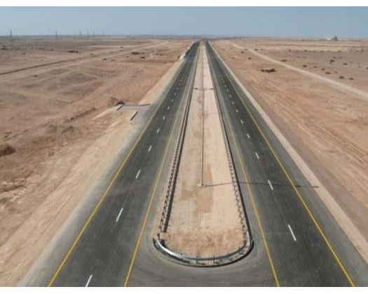Over 70% Of Dual-Carriageway From Duqm Airport Roundabout To Ras Markaz Completed