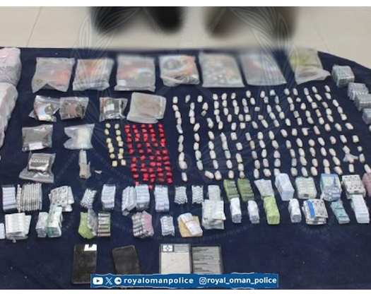 Massive Drug Smuggling Operation Busted In Oman; Two Arrested