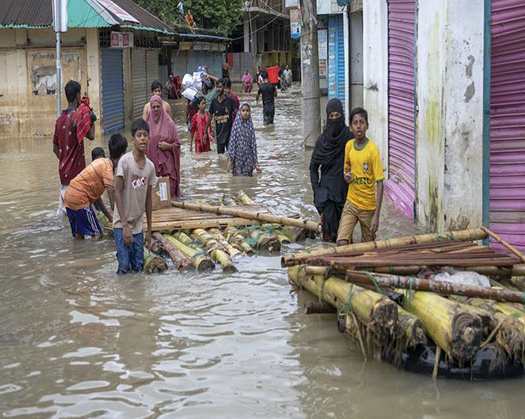 Bangladesh Floods: 18 Million People Affected, 1.2 Million Families Trapped