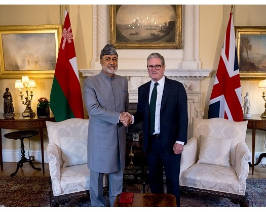 London: HM The Sultan Meets UK Prime Minister