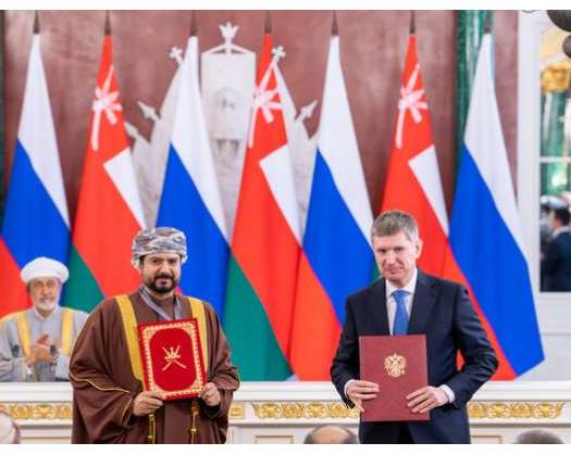 Oman, Russia Take Steps To Enhance Economic Cooperation.