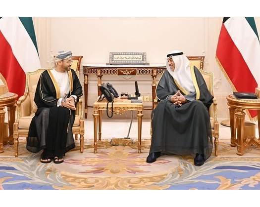 Kuwait’s Crown Prince Receives Sayyid Badr