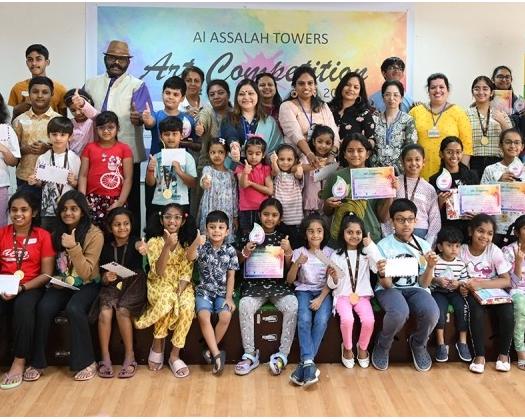 Al Assalah Towers Art Contest Celebrates Creativity