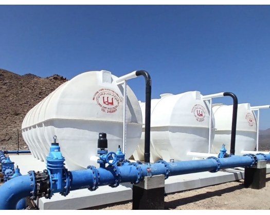 Completion Rate Of Water Network Project In Wadi Andam Villages In Al-Mudhaibi Reaches 93%