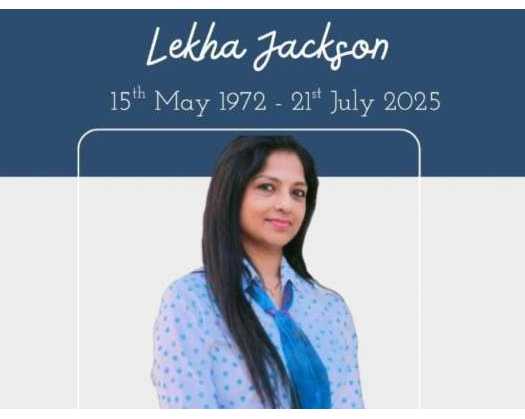 Beloved Indian School Seeb Teacher Lekha Jackson Passes Away At 53