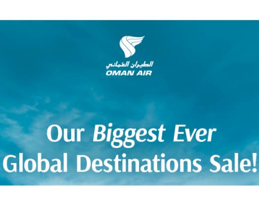 Oman Air’s Biggest Ever Global Sale Offers Up To 25% Off Network-Wide On Business, Economy Class Fares