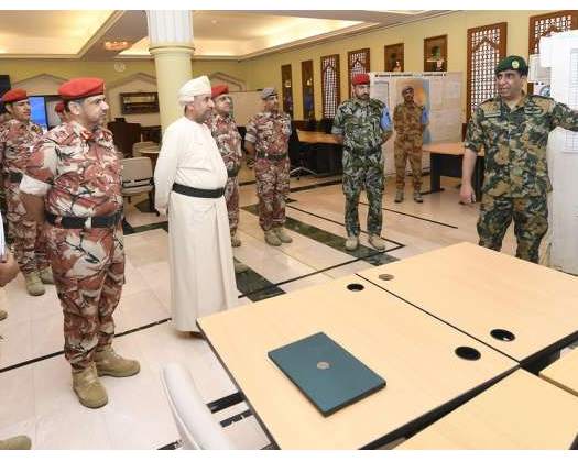 Defence Ministry Secretary-General Visits Military Exercises 'Decision Making 11', 'Al Hazm'