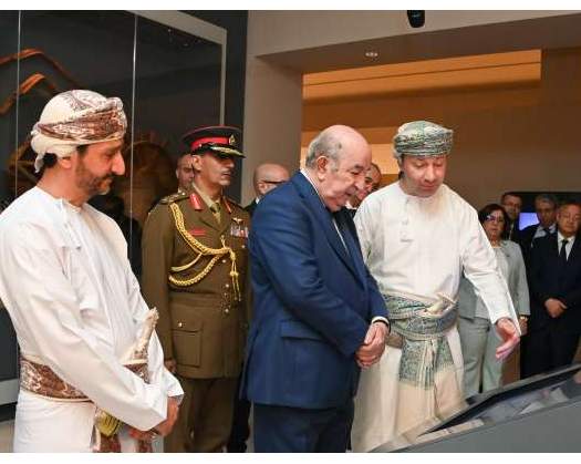 President Of Algeria Visits National Museum