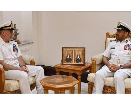 SAF Chief Of Staff Receives Italian Military Official