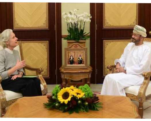 HM The Sultan Receives Message From German Chancellor