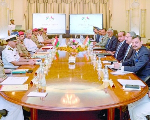 Joint Oman-India Military Cooperation Committee Holds Meeting