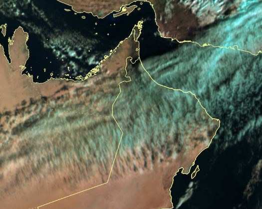 Scattered Rainfall Witnessed In Parts Of Oman