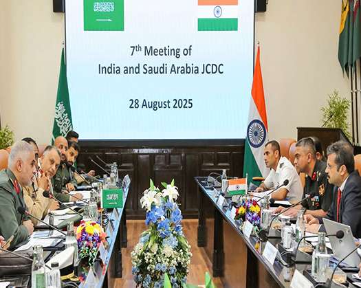 India, Saudi Arabia Strengthen Defence Ties With 7th JCDC Meeting