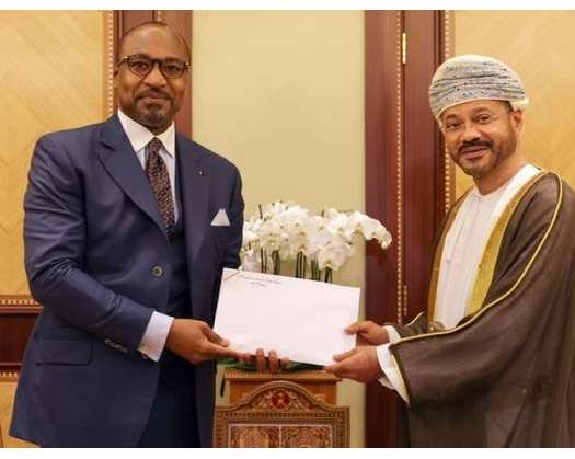 HM The Sultan Receives Written Message From President Of Congo