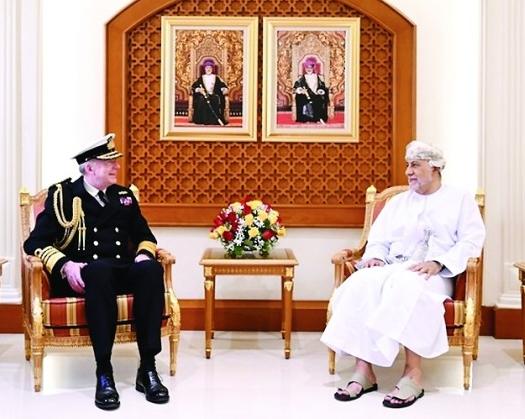 Sayyid Shihab Receives UK Chief Of Defence Staff