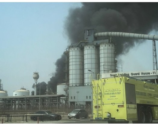 Fire At OQ Refineries In Sohar Industrial Port Under Control, Says CDAA