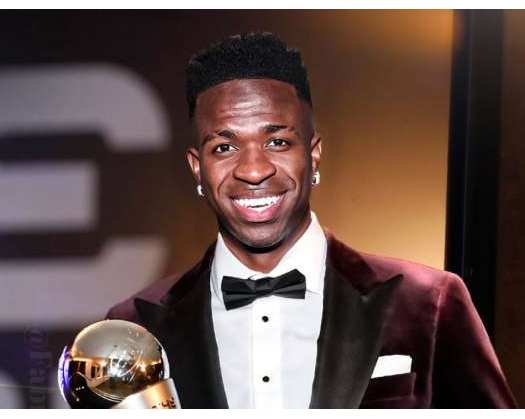 Real Madrid's Vinicius Jr Wins 2024 The Best FIFA Men's Player Award