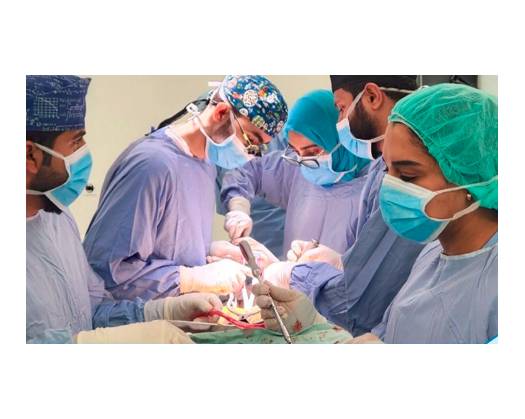 Khoula Hospital Performs Emergency Spine Surgery