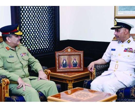 RNO Commander Meets Pakistan’s Director General For International Military Cooperation