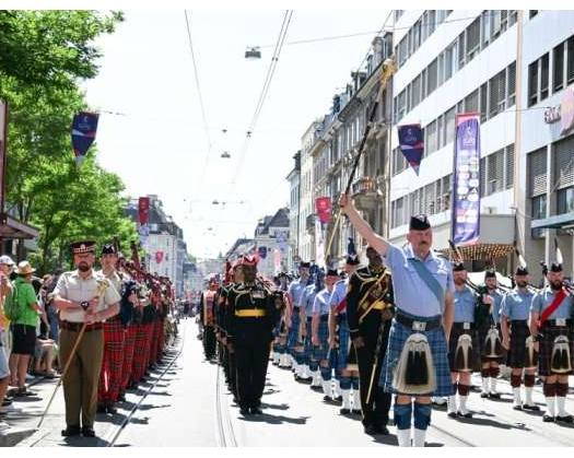 Royal Guard Of Oman Band Concludes Participation In Basel Tattoo In Switzerland