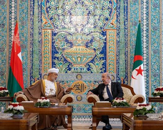HM The Sultan, Algerian President Applaud Establishment Of Algerian-Omani Investment Fund