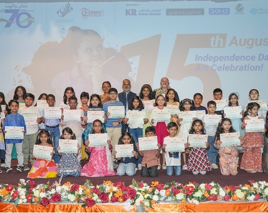 Times Of Oman And Embassy Of India In Oman Celebrate Young Creative Talent