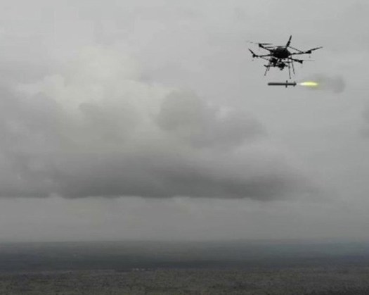 India Conducts Successful Flight Trials Of UAV Launched Precision Guided Missile