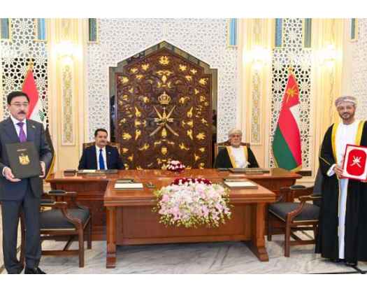 Oman, Iraq Sign 2 Agreements, 24 MoUs In Various Sectors