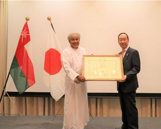 Order Of The Rising Sun Conferred On Former CEO Of Oman LNG