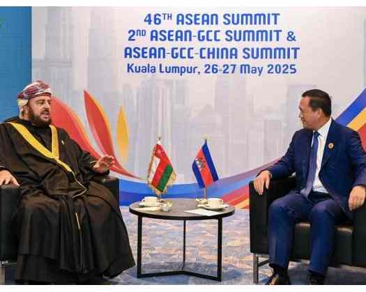 Sayyid Asa’ad Meets Prime Minister Of Cambodia