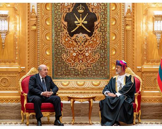 Joint Statement Issued On The Occasion Of Algerian President’s State Visit To Oman