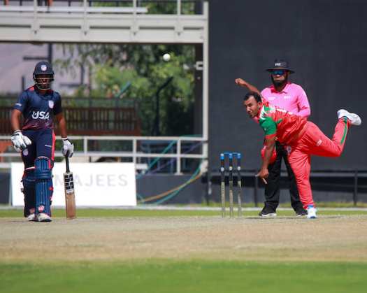 Oman Stun Table-Toppers USA With Dominant Spin Display