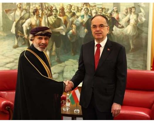 Oman’s Ambassador Presents Credentials To President Of Albania