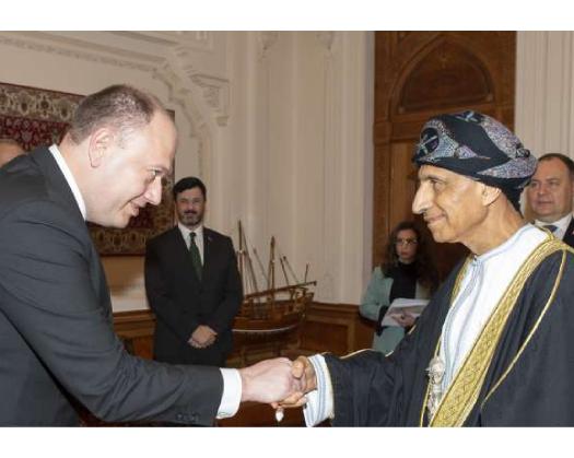 HH Sayyid Fahd Receives Prime Minister Of Belarus