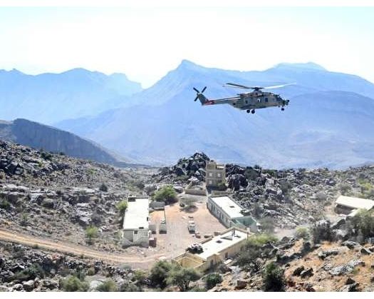 RAO Conducts Practical Demo Of Oman-Iran Military Exercise “Mountain Falcons”