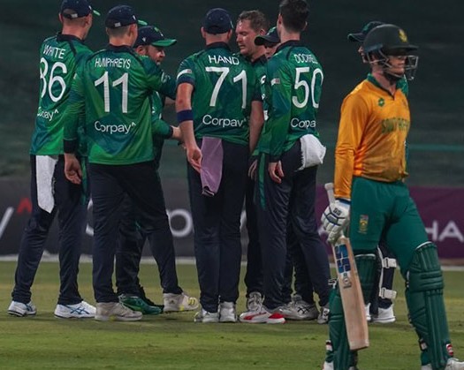 2nd T20I: Adair Brothers Shine To Help Ireland Clinch 10-Run Win Over Proteas